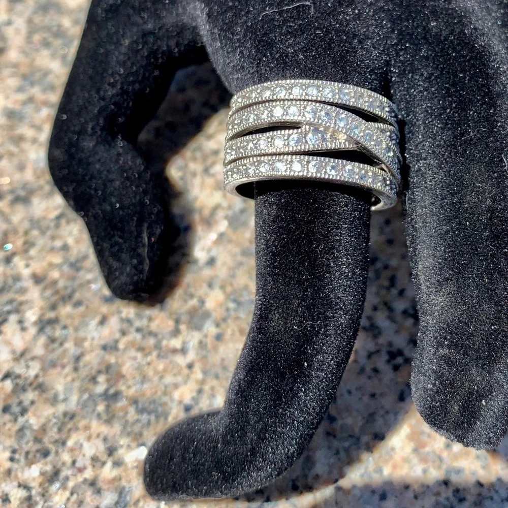 🔥🔥NBW VICTORIA WIECK STERLING SILVER RING🔥🔥 - Picture 5 of 5